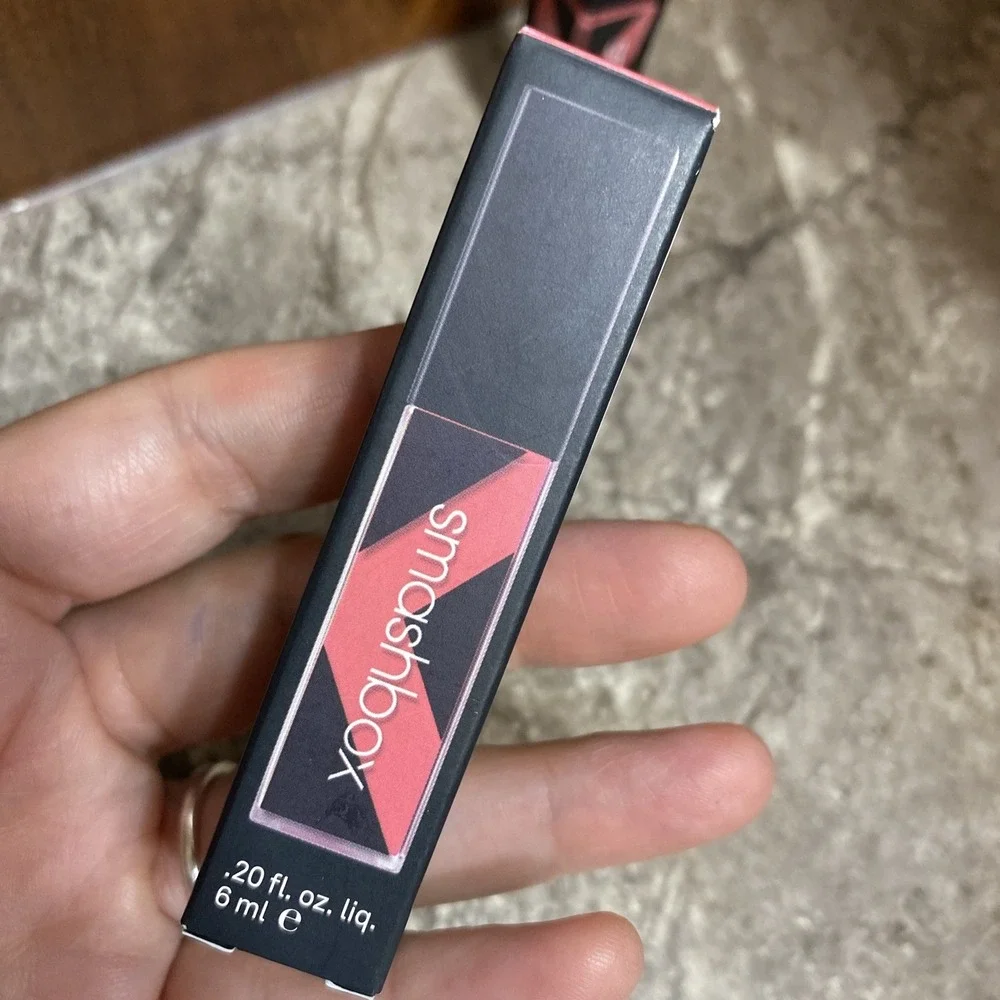 Smashbox Be Legendary Long-Wear Lip Lacquer Lipstick‎ Gloss Pink Social 0.20 oz